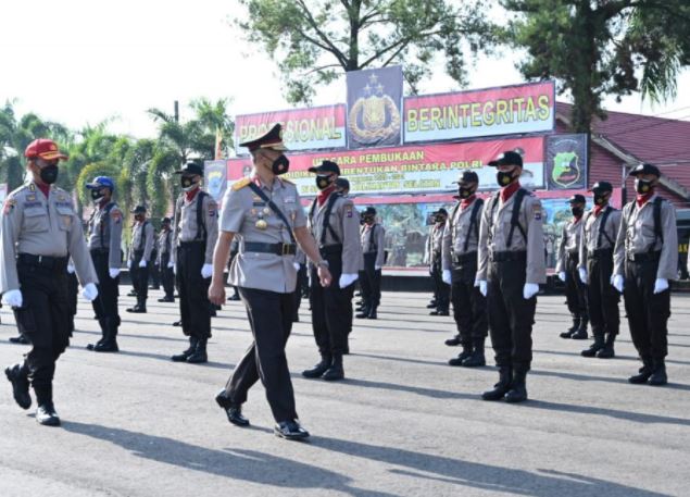 wakapolda kalsel buka pendidikan pembentukan bintara polri ta 2020 11648