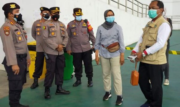 wakapolda kalteng tinjau pengamanan vaksinasi massal tahap dua 37332