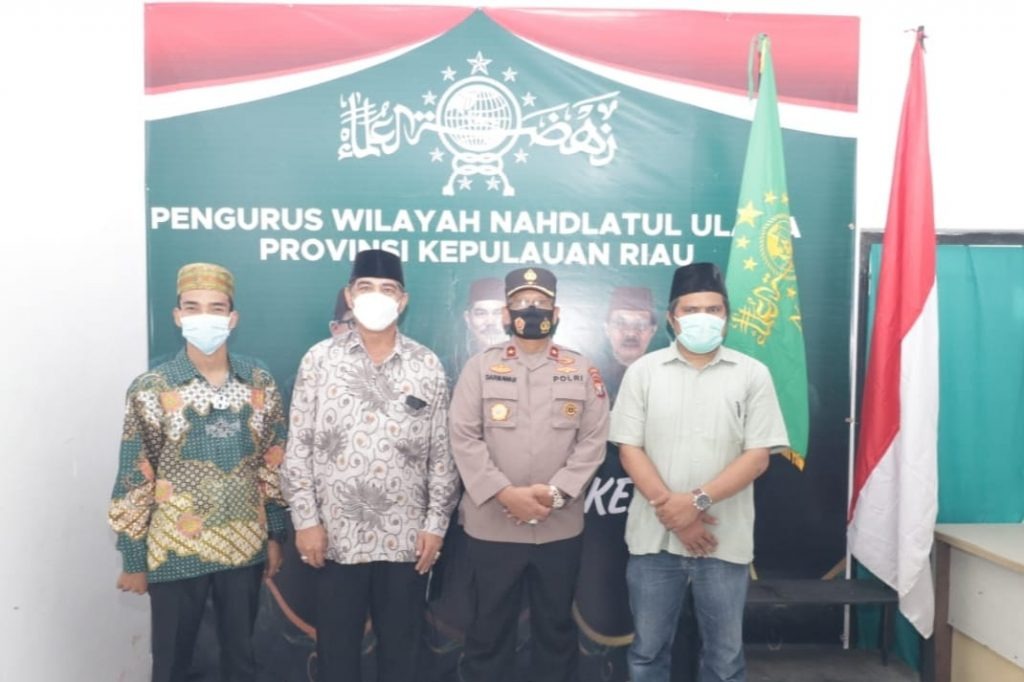 wakapolda kepri lakukan tatap muka dan silaturahmi bersama pengurus wilayah nahdalatul ulama pwnu 24654