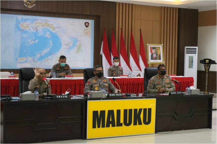 wakapolda maluku minta para kapolres tingkatkan pelayanan vaksin covid 19 9920