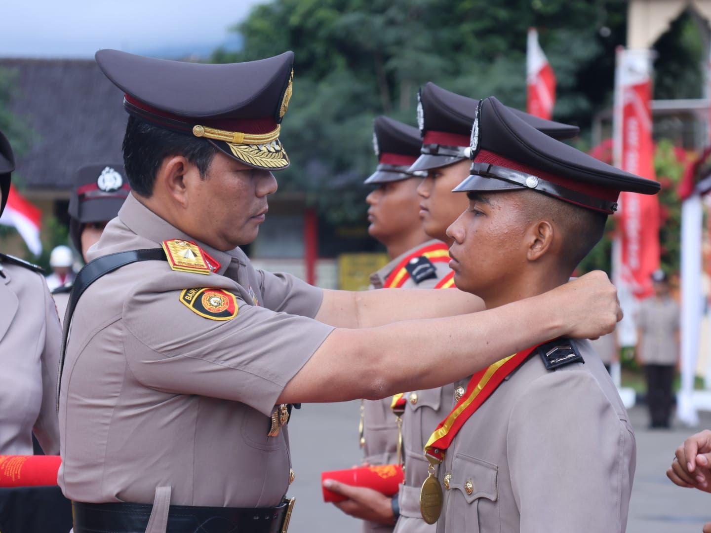 wakapolda metro pimpin pelantikan bintara polri gelombang ii 82038
