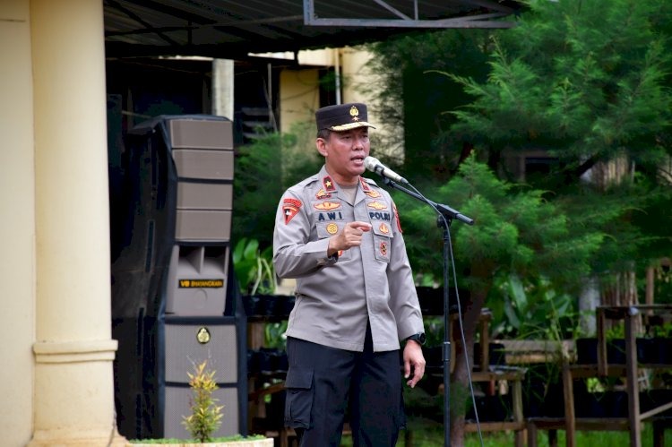 wakapolda ntt berikan pengarahan kepada bintara dan tamtama remaja polda angkatan 52 83213