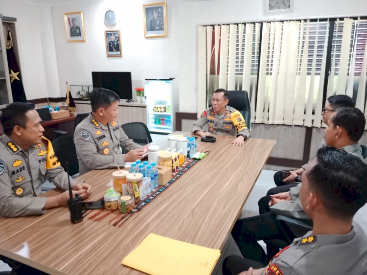 wakapolda ntt terima kunjungan tim supervisi sops polri dan pengawas operasi lilin 2023 68090