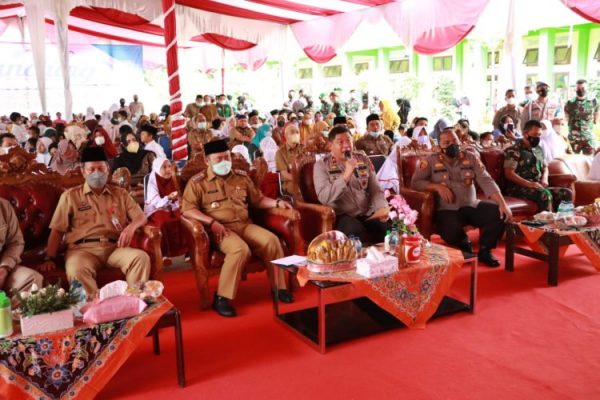 wakapolda riau launching vaksinasi anak usia 6 11 tahun di kab kampar 22969