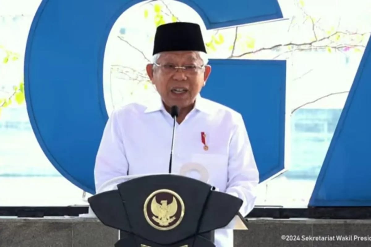 wapres bendungan punya peran penting mendukung ketahanan pangan dan energi 76286