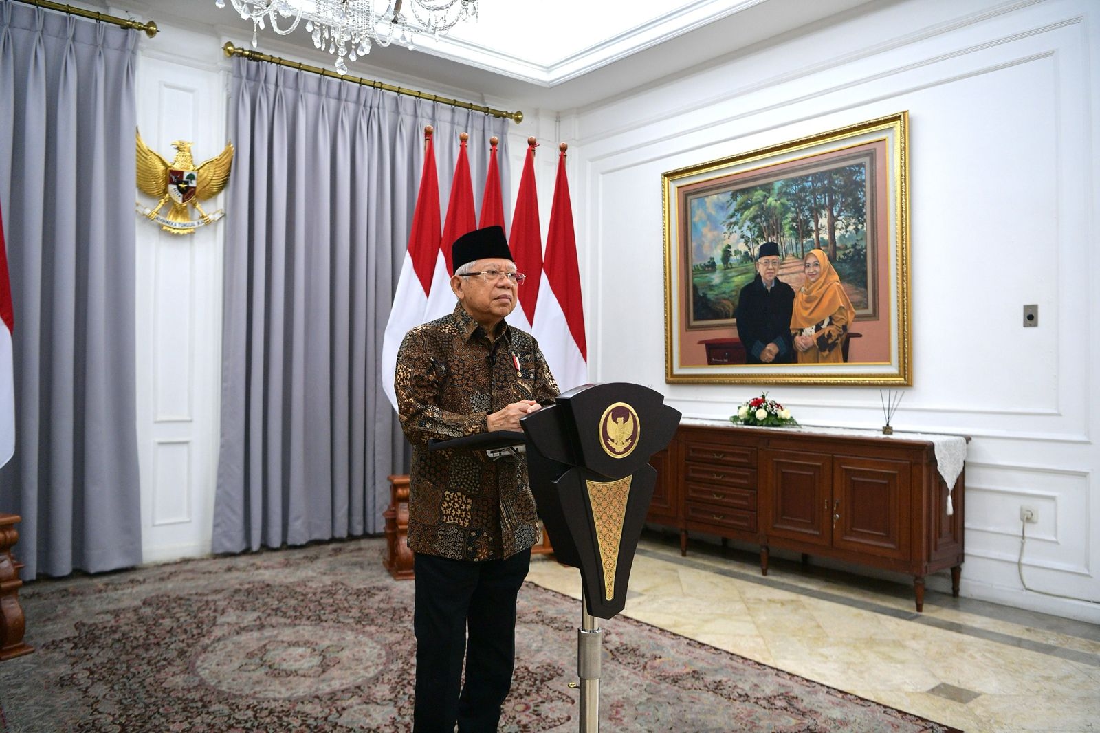 wapres berikan arahan dalam seminar sespimti polri 77371