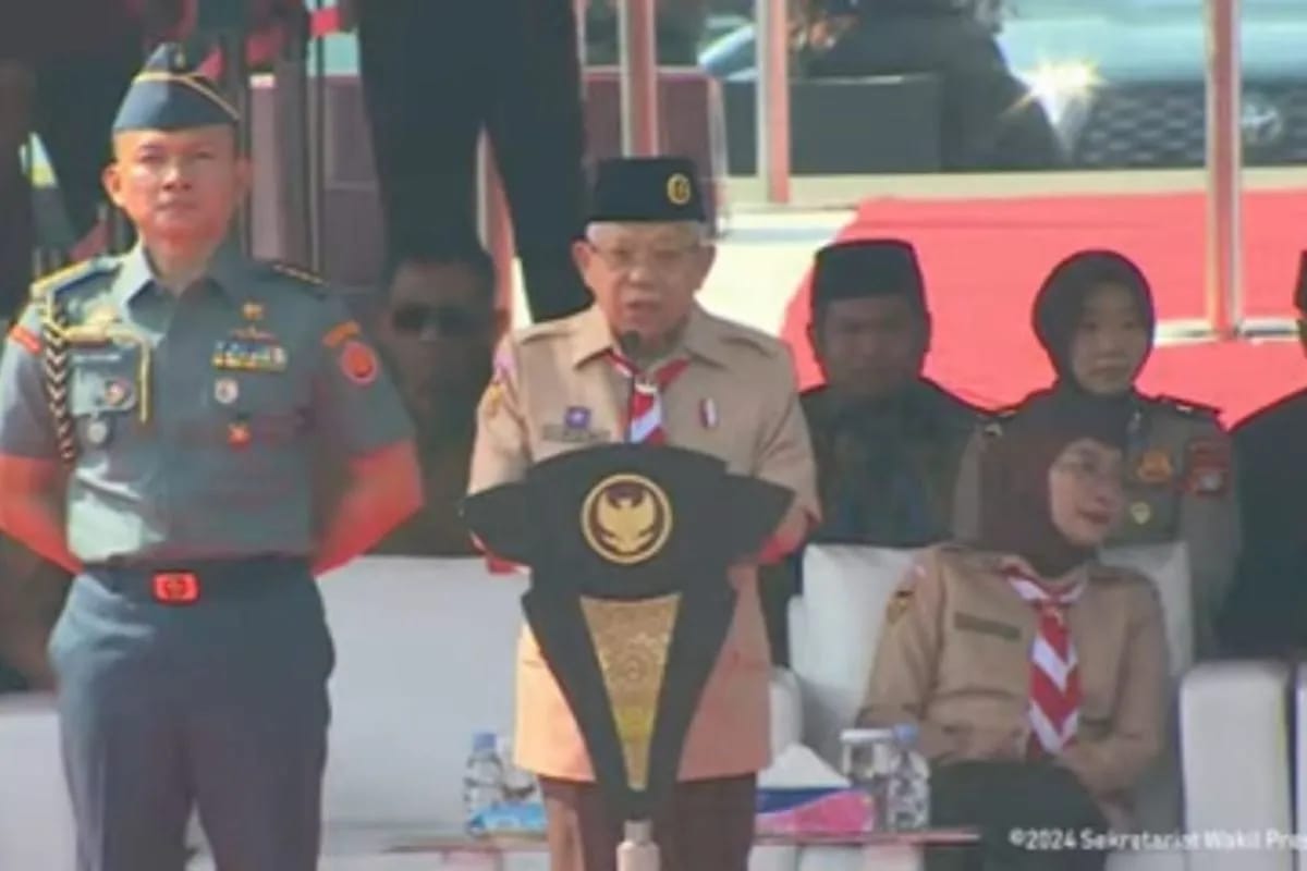 wapres harap gerakan pramuka mampu cegah distorsi nilai pancasila 77621