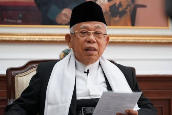 wapres kh ma ruf amin apresiasi kerja polri tangkap pelaku pasar muamalah depok 30431