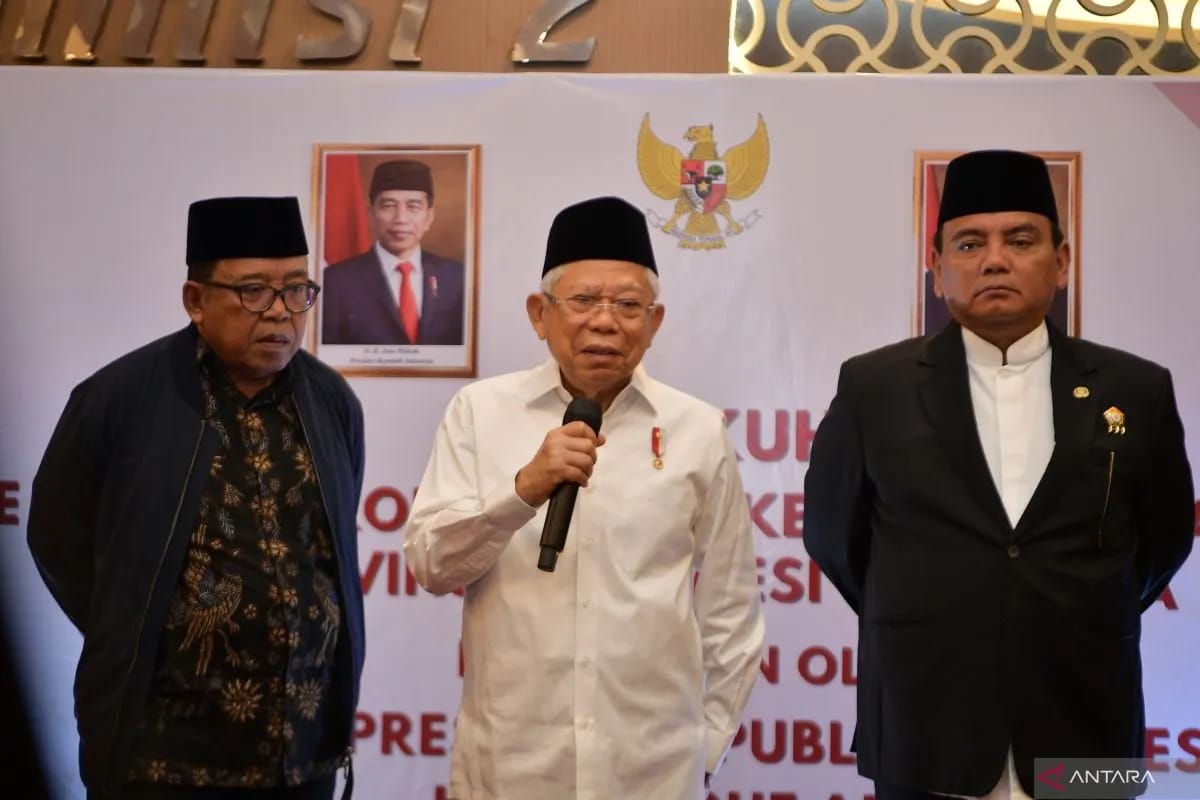 wapres ma ruf amin imbau kenaikan tarif transportasi jelang mudik lebaran dalam batas wajar 71667