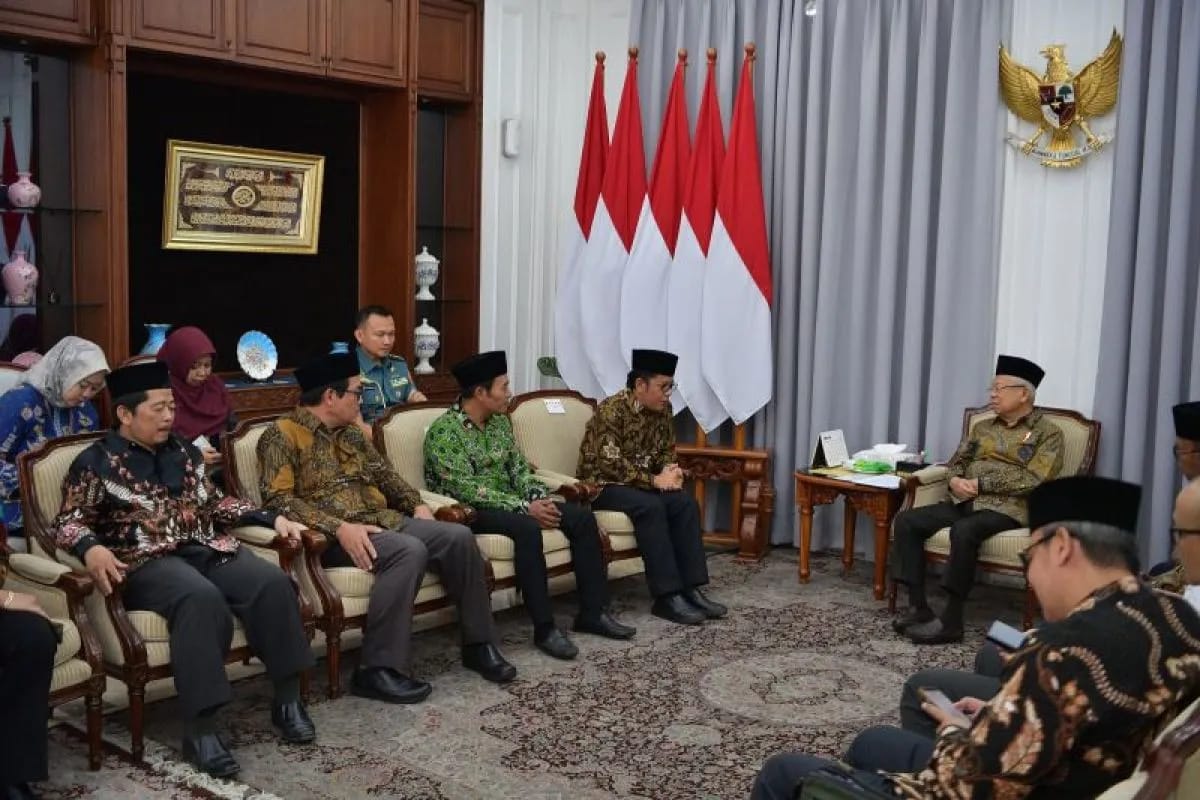 wapres wakaf uang berpotensi tingkatkan kesejahteraan masyarakat 76752