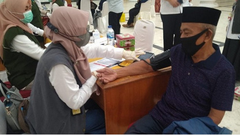 welcoming bhayangkara day gorontalo regional police holds free vaccination 39297