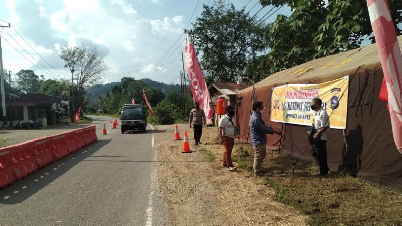 west sumatra regional police extends insulation at provincial border 39021