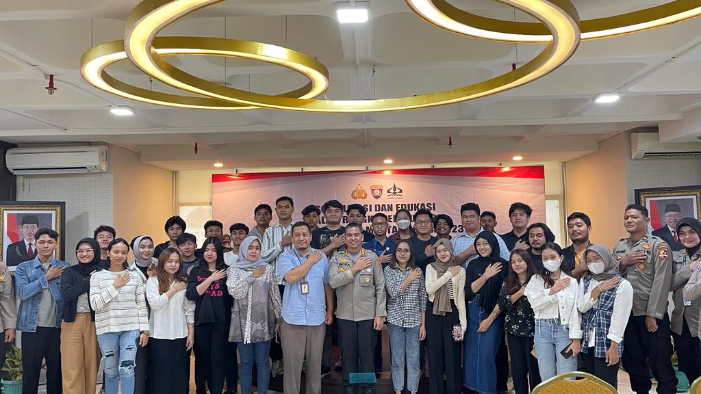 wujudkan pemilu damai bersama kampus dan mahasiswa subsatgas binmas omb 2023 lakukan edukasi dan sosialisasi pemilu di universitas trisakti 67031