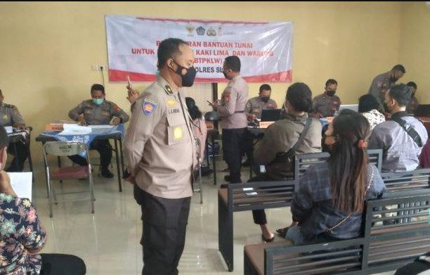 yogyakarta regional police forms task force related to cash aid funds for street vendors and stalls 43028